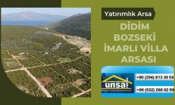 Didim Akyeniköy'de Milas Karayoluna Yakın Satılık Villa Arsası